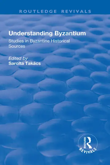 Cover of Understanding Byzantium
