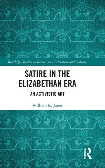 Cover of Satire in the Elizabethan Era