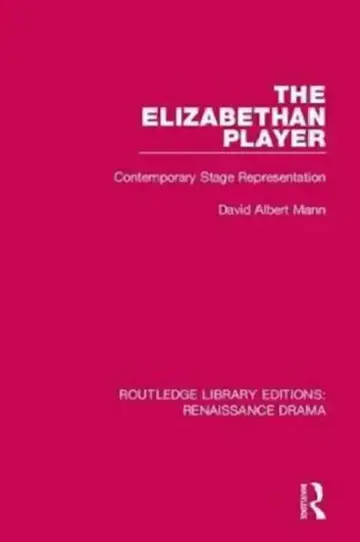 Cover of Renaissance Drama