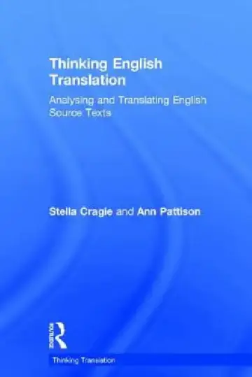 Cover of Thinking English Translation