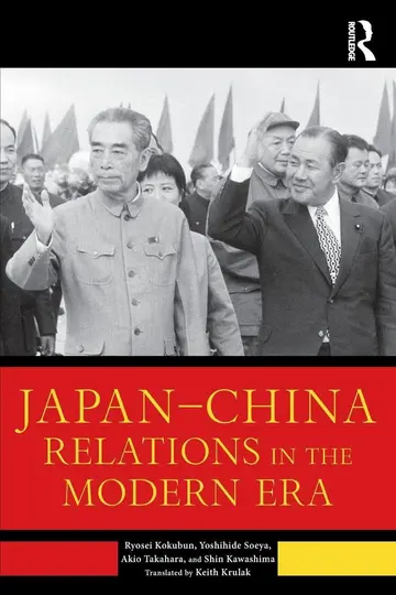 Cover of Japan–China Relations in the Modern Era