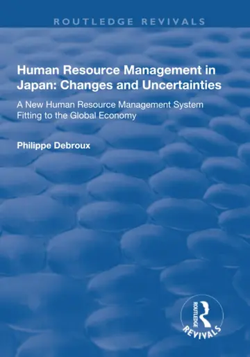 Cover of Human Resource Management in Japan