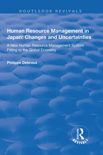 Cover of Human Resource Management in Japan