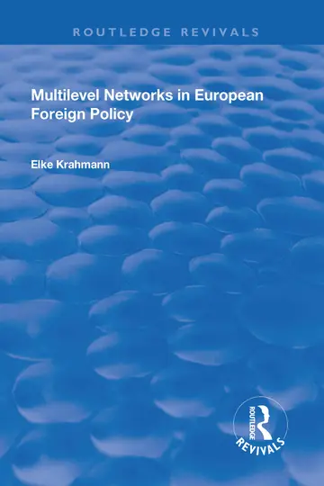 Cover of Multilevel Networks in European Foreign Policy