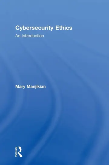 Cover of Cybersecurity Ethics