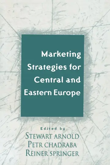 Cover of Marketing Strategies for Central and Eastern Europe