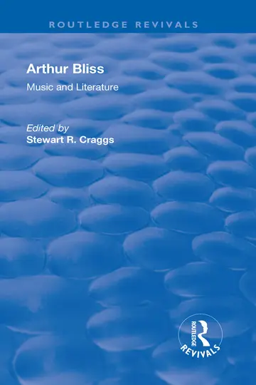 Cover of Arthur Bliss