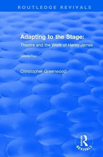 Cover of Adapting to the Stage