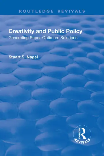 Cover of Creativity and Public Policy