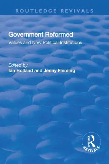 Cover of Government Reformed