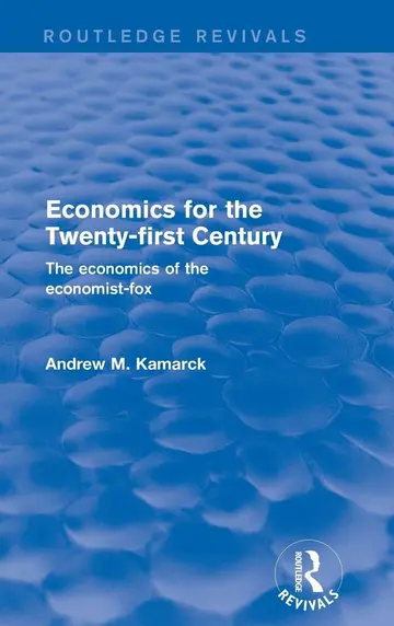 Cover of Economics for the Twenty-first Century