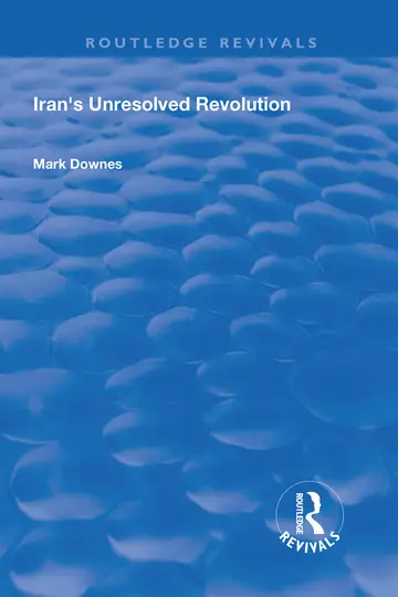 Cover of Iran's Unresolved Revolution