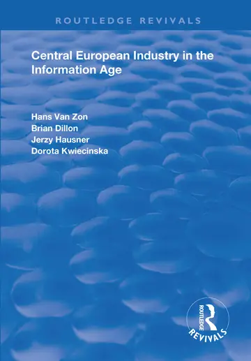Cover of Central European Industry in the Information Age