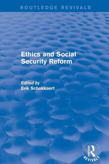 Cover of Ethics and Social Security Reform 2001