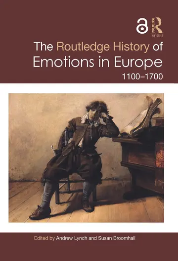 Cover of Routledge History of Emotions in Europe 1100-1700, 1st Edition
