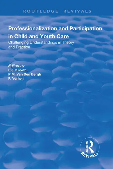 Cover of Professionalization and Participation in Child and Youth Care