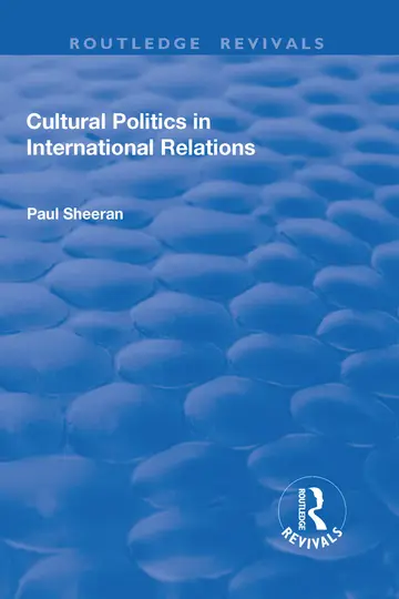 Cover of Cultural Politics in International Relations
