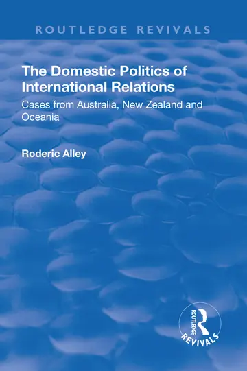 Cover of The Domestic Politics of International Relations
