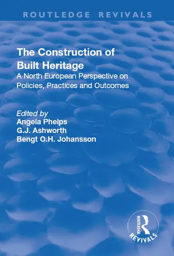 Cover of The Construction of Built Heritage