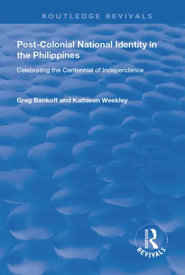 Cover of Post-Colonial National Identity in the Philippines