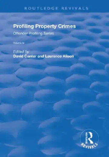 Cover of Profiling Property Crimes