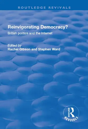 Cover of Reinvigorating Democracy?