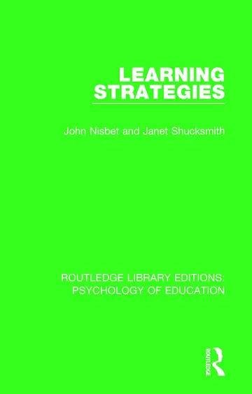 Cover of Learning Strategies