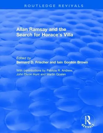 Cover of Allan Ramsay and the Search for Horace's Villa