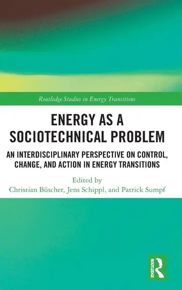 Cover of Energy as a Sociotechnical Problem