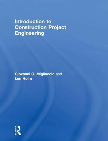 Cover of Introduction to Construction Project Engineering