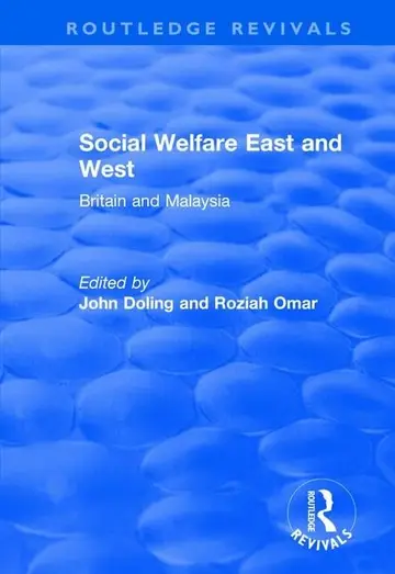 Cover of Social Welfare East and West