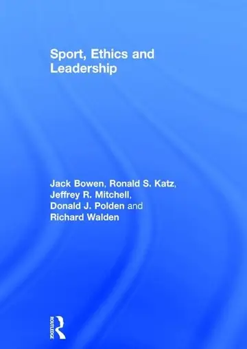 Cover of Sport, Ethics and Leadership