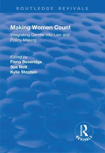 Cover of Making Women Count