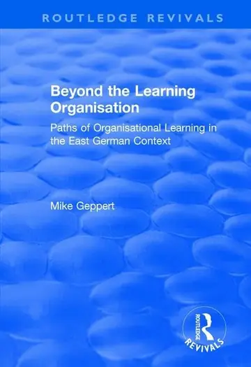 Cover of Beyond the Learning Organisation