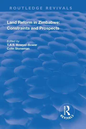 Cover of Land Reform in Zimbabwe