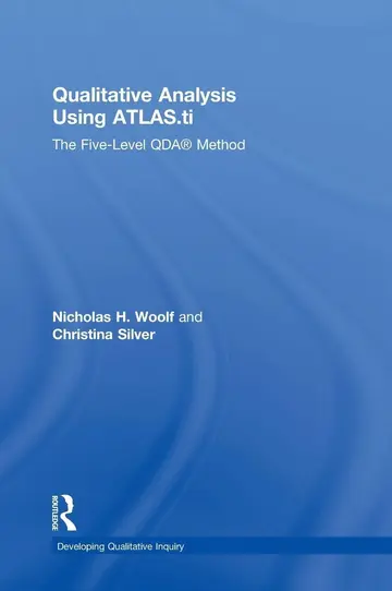 Cover of Qualitative Analysis Using Atlas.ti