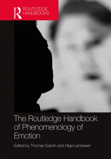 Cover of The Routledge Handbook of Phenomenology of Emotion