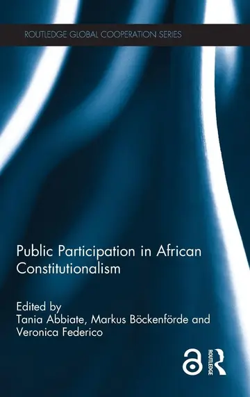 Cover of Public Participation in African Constitutionalism