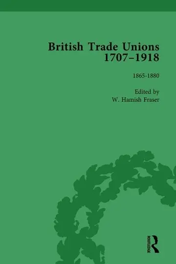 Cover of British Trade Unions, 1707-1918 (5)