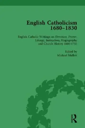 Cover of English Catholicism, 1680-1830