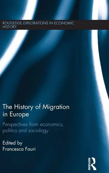 Cover of The History of Migration in Europe