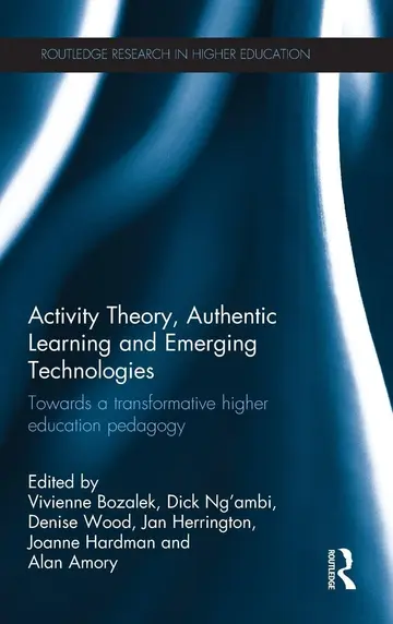 Cover of Activity Theory, Authentic Learning and Emerging Technologies