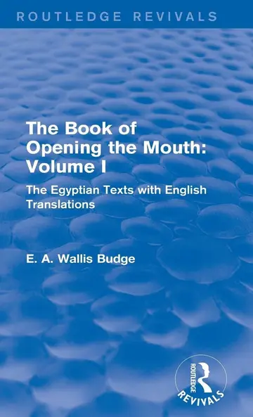 Cover of The Book of Opening the Mouth