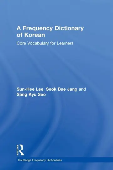 Cover of A Frequency Dictionary of Korean
