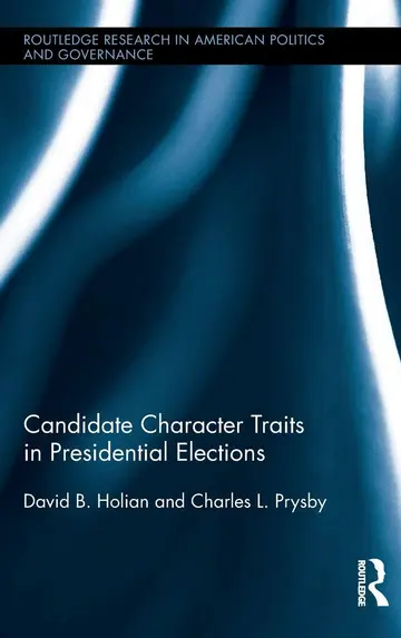 Cover of Candidate Character Traits in Presidential Elections