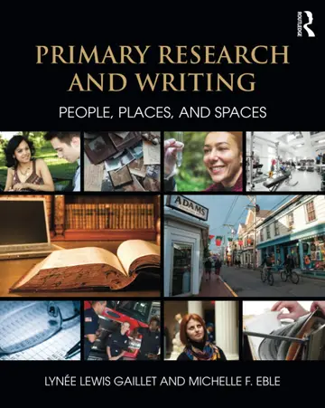 Cover of Primary Research and Writing