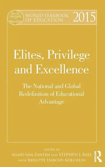 Cover of World Yearbook of Education 2015
