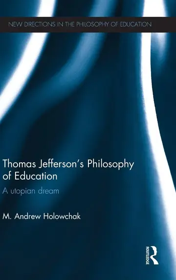 Cover of Thomas Jefferson's Philosophy of Education