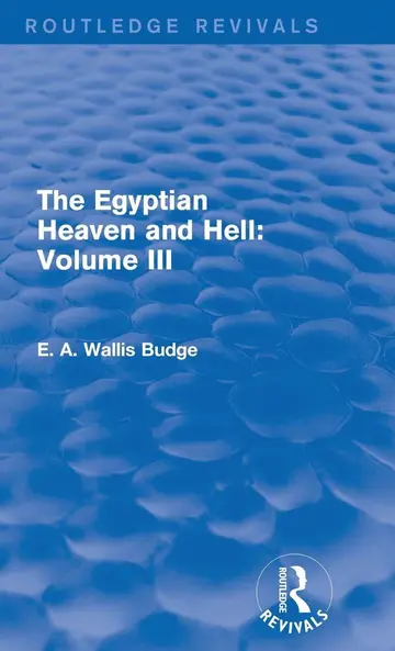 Cover of The Egyptian Heaven and Hell (3)