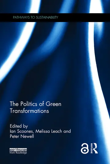 Cover of The Politics of Green Transformations